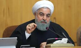 Irano prezidentas: iraniečiai turi teisę protestuoti