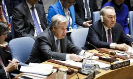 JT generalinis sekretorius reikalauja naujo tyrimo dėl cheminio ginklo atakų Sirijoje