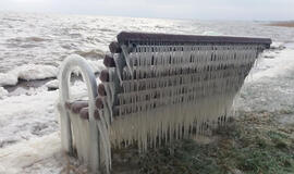 Nidoje - išskirtinės ledo skulptūros