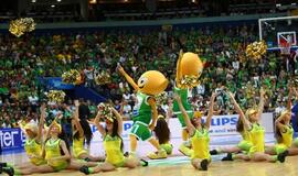 "Neptūno" šokėjos stos į kovą dėl geriausios komandos vardo