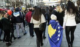 Kosovas paminėjo dešimtąsias nepriklausomybės nuo Serbijos metines