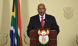 PAR prezidentas Jacobas Zuma paskelbė apie savo atsistatydinimą