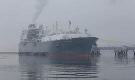 Klaipėdos uoste – 100 metrų ilgio trispalvė