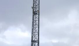 Klaipėdos uoste – 100 metrų ilgio trispalvė