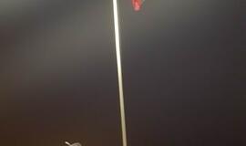 Klaipėdos uoste – 100 metrų ilgio trispalvė