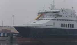 Klaipėdos uoste – 100 metrų ilgio trispalvė