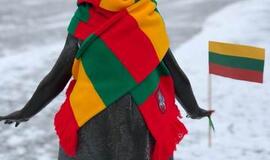 Klaipėdos uoste – 100 metrų ilgio trispalvė