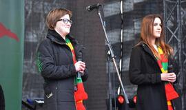 Kovo 11-ąją Klaipėdą sveikino jaunimas