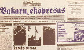 „Vakarų ekspresas“. 1993 03 23-26