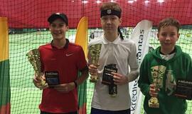 Varžėsi jaunieji tenisininkai