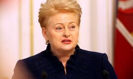 Dalia Grybauskaitė: Prancūzija supranta dėl agresyvių kaimynų kylančius iššūkius Lietuvai