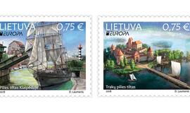 Europos šalis vienys tiltai pašto ženkluose