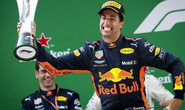 „Formulės-1“ lenktynes Kinijoje laimėjo australas Danielis Ricciardo