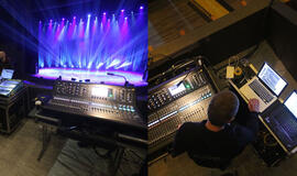 Palangos koncertų salėje - nauja garso ir apšvietimo įranga