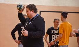 Dragūniečiai moksleivius supažindino su rankiniu