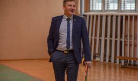 Dragūniečiai moksleivius supažindino su rankiniu