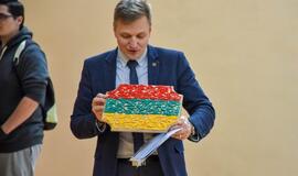 Dragūniečiai moksleivius supažindino su rankiniu