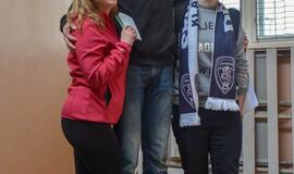 Dragūniečiai moksleivius supažindino su rankiniu