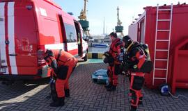 Klaipėdos uoste – išskirtinės pratybos