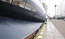 Į Klaipėdą atplaukė pirmasis kruizinis laivas