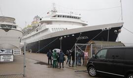 Į Klaipėdą atplaukė pirmasis kruizinis laivas