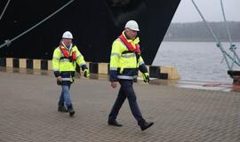 Į Klaipėdą atplaukė pirmasis kruizinis laivas