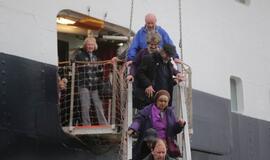 Į Klaipėdą atplaukė pirmasis kruizinis laivas