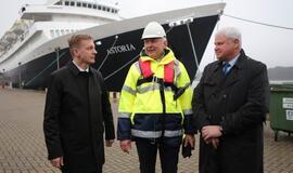 Į Klaipėdą atplaukė pirmasis kruizinis laivas