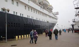 Į Klaipėdą atplaukė pirmasis kruizinis laivas