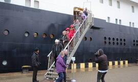 Į Klaipėdą atplaukė pirmasis kruizinis laivas