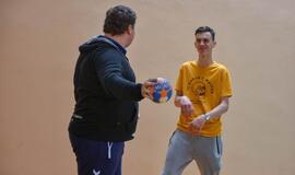 Dragūniečiai moksleivius supažindino su rankiniu