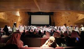 Saudo Arabijoje pirmą kartą per 35 metus buvo viešai parodytas kino filmas