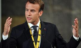 Emmanuelis Macronas Vokietijos kanclerei: nelaukite, Europos labui veikite jau dabar