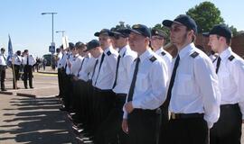 Jūrai prisiekė 160 būsimų jūrininkų