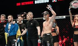 MMA turnyre Vilniuje - Igno Baryso triumfas ir pergalingas Mindaugo Mizgaičio debiutas