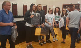 Palangos moksleivės – konkurso „Temidė“ prizininkės