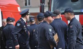 Ugniagesiai paminėjo savo profesinę dieną