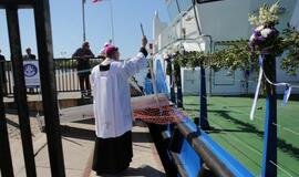 Pakrikštytas naujasis uosto direkcijos laivas „Naras“