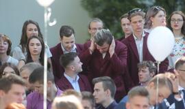 Abiturientams nuaidėjo paskutinis skambutis