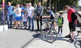 Apdovanoti dviratininkai, įveikę daugiausia kilometrų