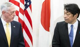 JAV ir Japonija pasižada siekti Šiaurės Korėjos denuklearizacijos