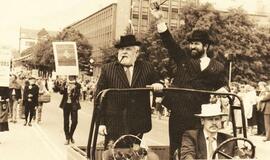 Klaipėdos akvarelės: namai ir žmonės (536)