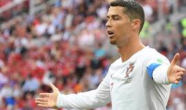 Pasaulio futbolo čempionate portugalai įveikė Maroką