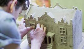 Kretingiškiai sukūrė miniatiūrinę istorinę Kretingą