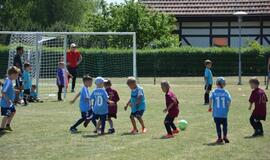 Juodkrantėje rungtyniavo jaunieji futbolininkai