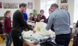 Kretingiškiai sukūrė miniatiūrinę istorinę Kretingą