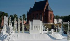 Kretingiškiai sukūrė miniatiūrinę istorinę Kretingą