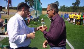 Karšta Klaipėdos saulė šypsojosi turkams ir "Atlantui"