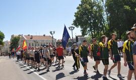 Klaipėdiečiai pasveikino NATO karius