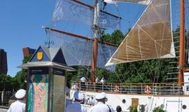 „Meridianas“ iškėlė bures